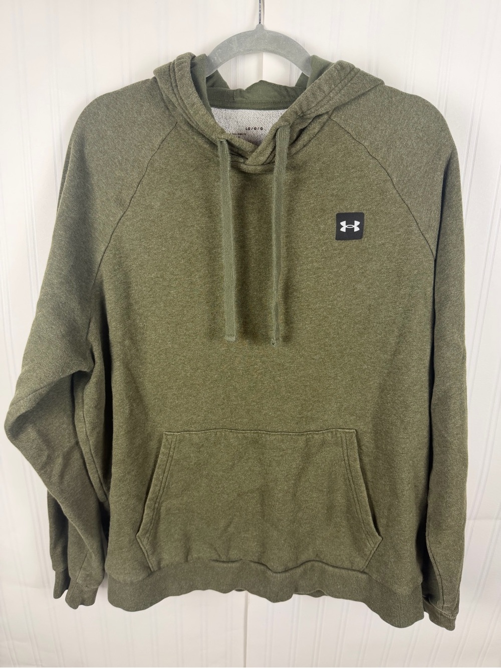 Under Armour Olive Green Men's Hoodie Pullover